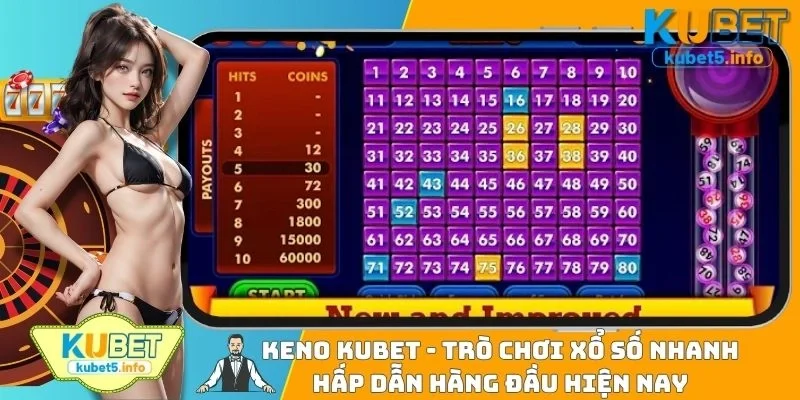Keno KUBET - Trò Chơi Xổ Số Nhanh Hấp Dẫn Hàng Đầu Hiện Nay